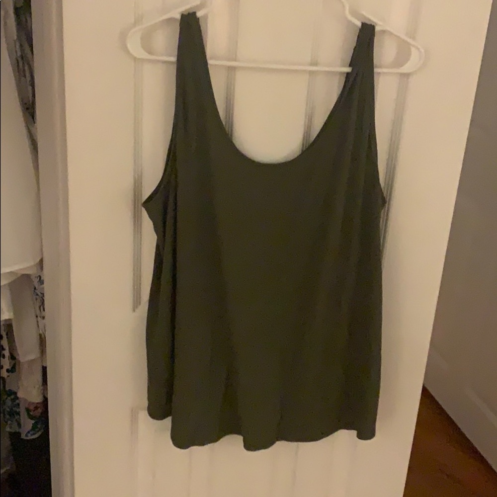 Old navy olive layering tank